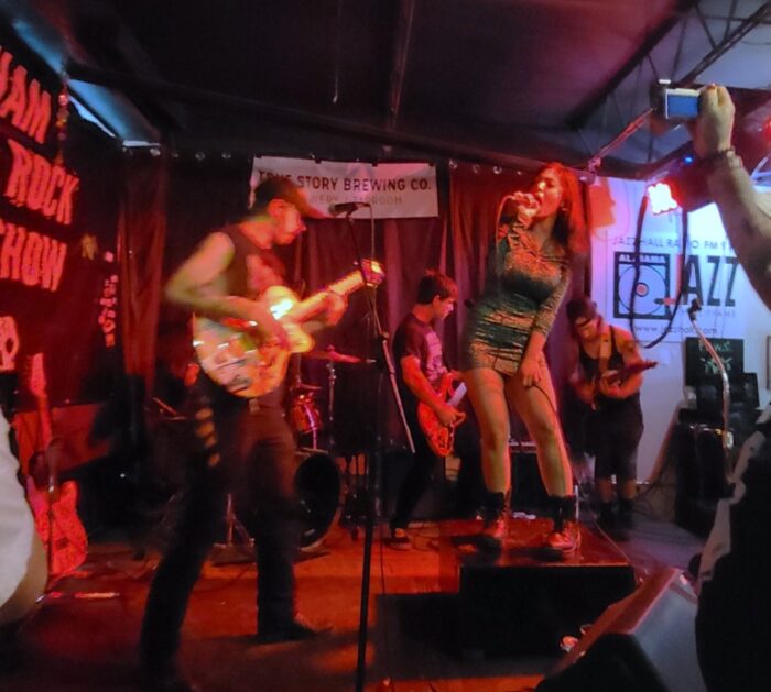 Over Seasons playing at True Story Brewing