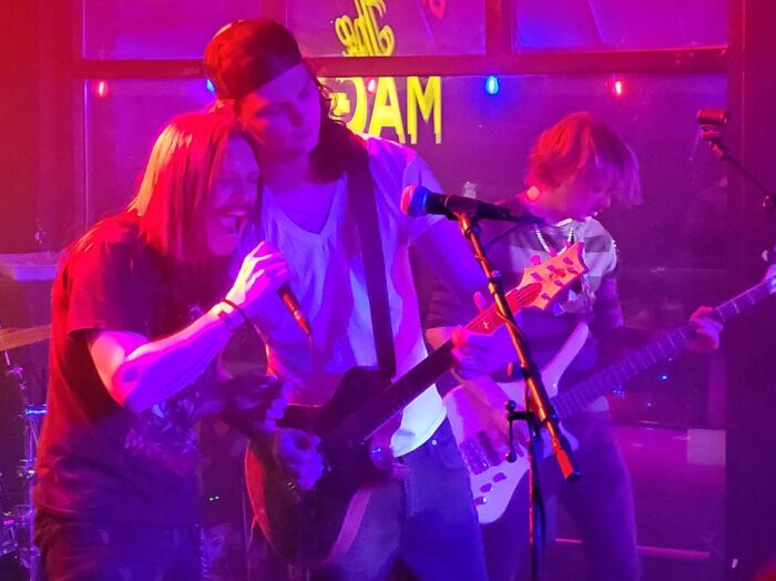 Caleb Orr's drummer takes the mic at Tin Roof.