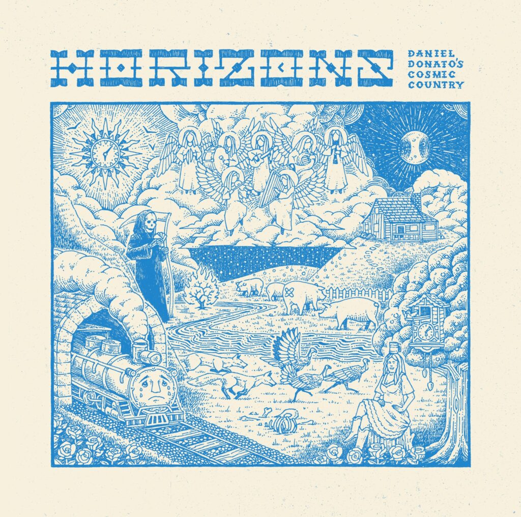 Horizons album cover Daniel Donato's Cosmic Country