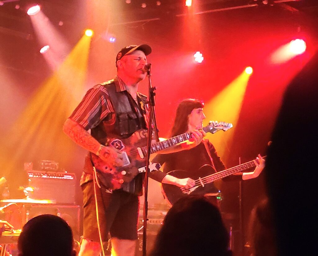 Twisted Teens play guitars at Saturn