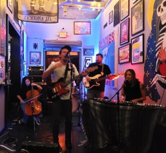 red harp band at church key